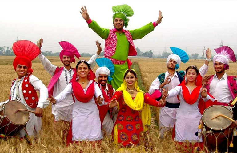 Bhangra Folk Dance Punjab